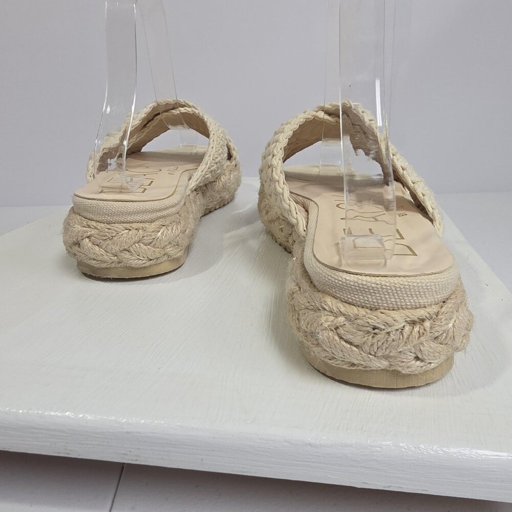 Beach By Matisse Sandals Womens Size 9 Beige Miami Woven Espadrille Slide - Picture 5 of 10